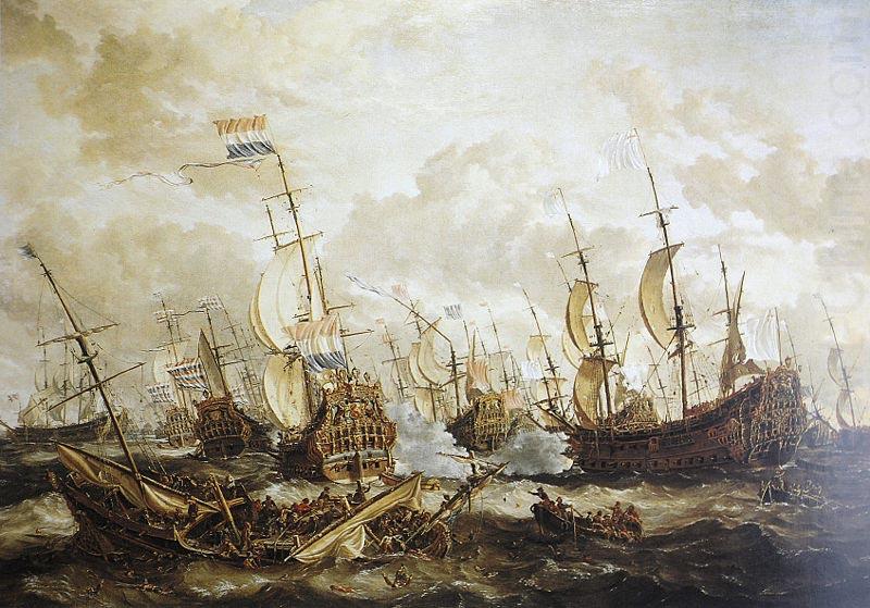 Four Days Battle, 1-4 June 1666, Abraham Storck